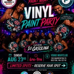 The Vinyl Painting Experience - Boston Ticket | August 23