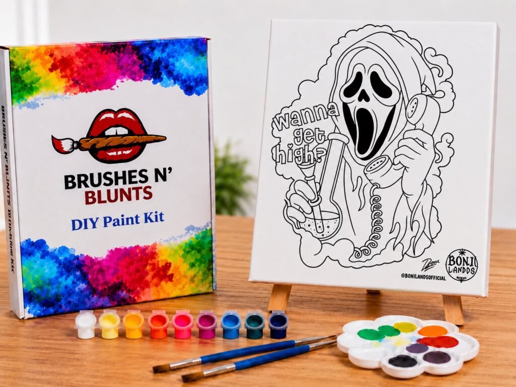 Brushes N’ Blunts x Bonji Lands Official Collector’s Kit