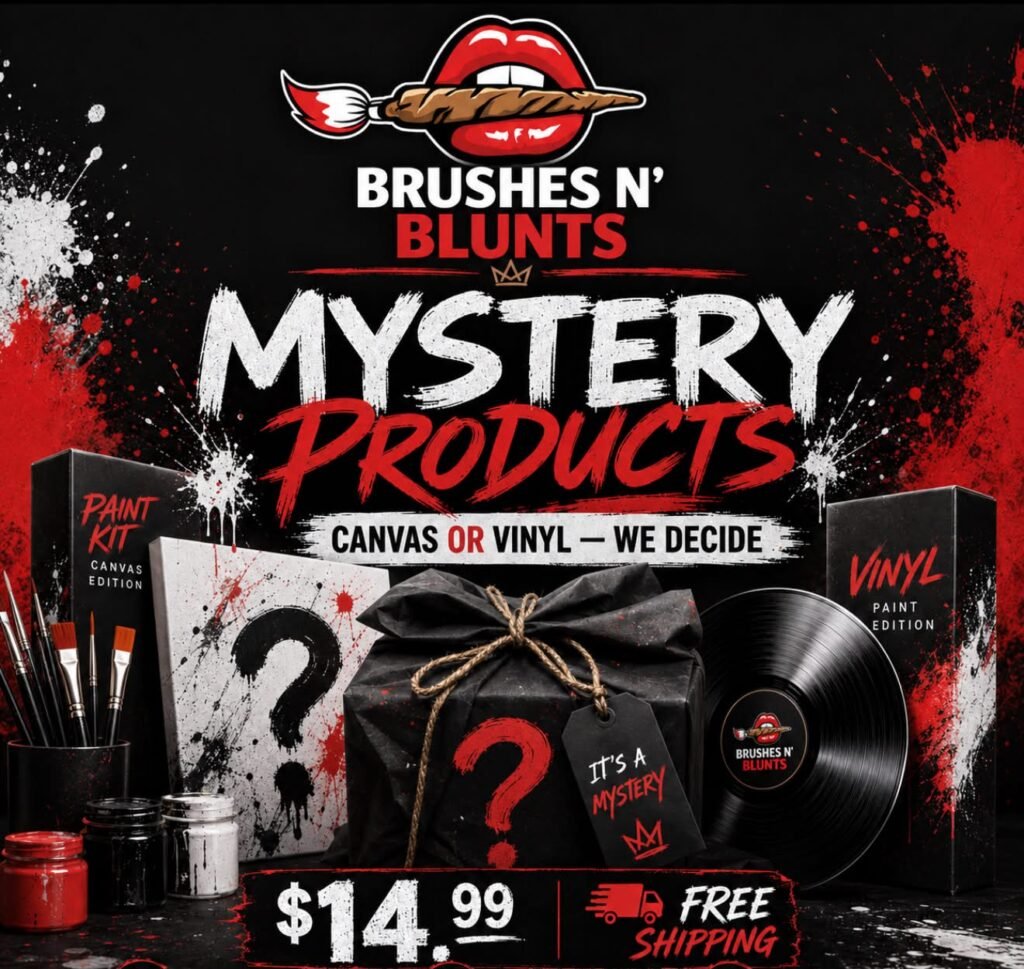 Mystery Paint Product — Canvas or Vinyl