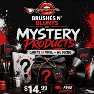 Mystery Paint Product — Canvas or Vinyl