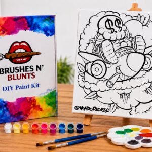 Hydo Picasso x Brushes N’ Blunts DIY Collectors Paint Kit