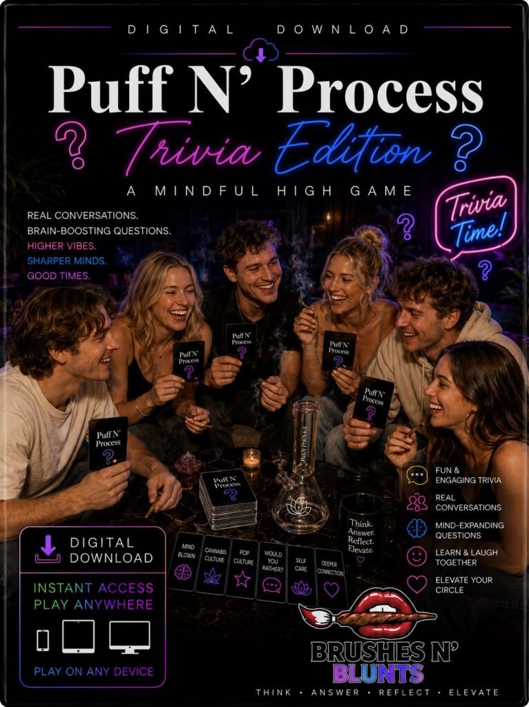 Puff N’ Process Trivia Night Edition Deck