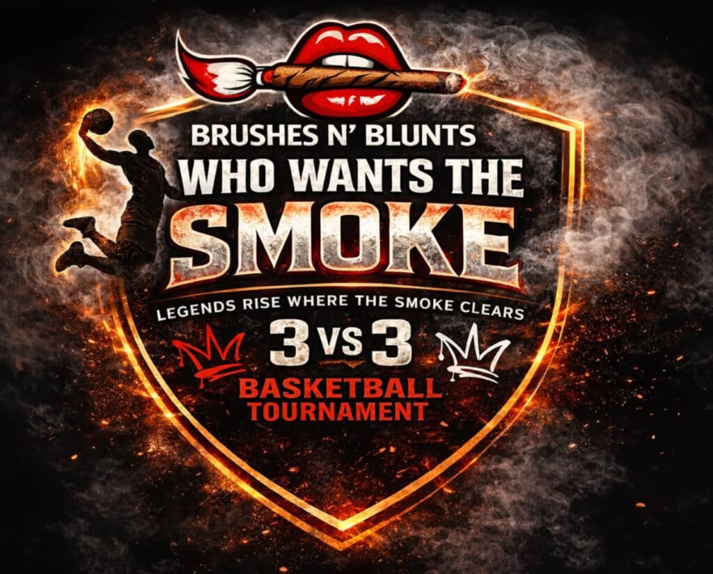 Basketball Tournament Entry – Who Wants the Smoke!