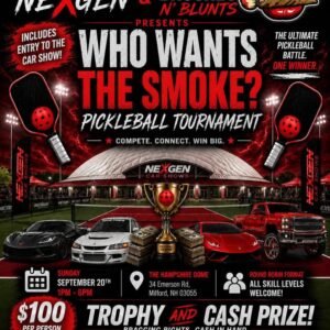Who Wants the Smoke? Pickleball Tournament